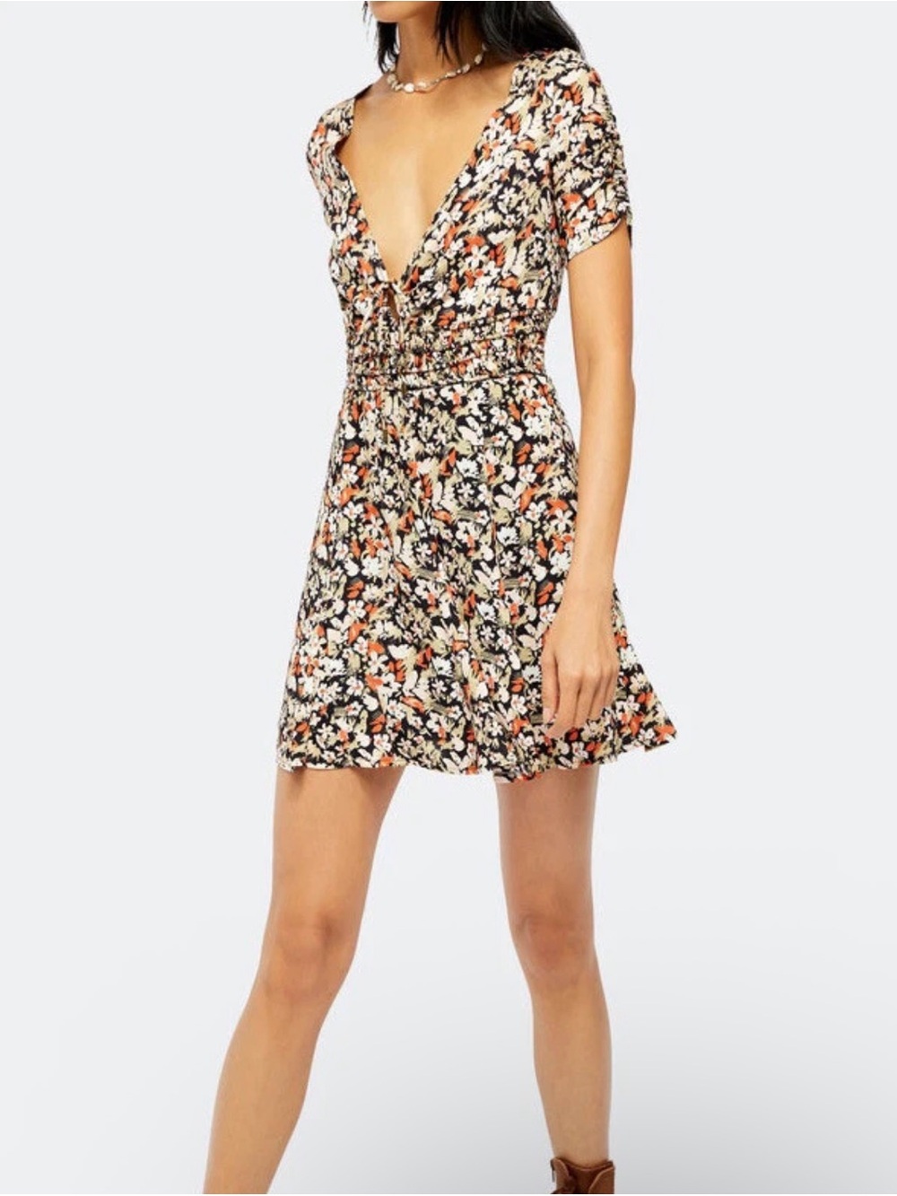 Free People Forget Me Not Mini Dress Sz 6